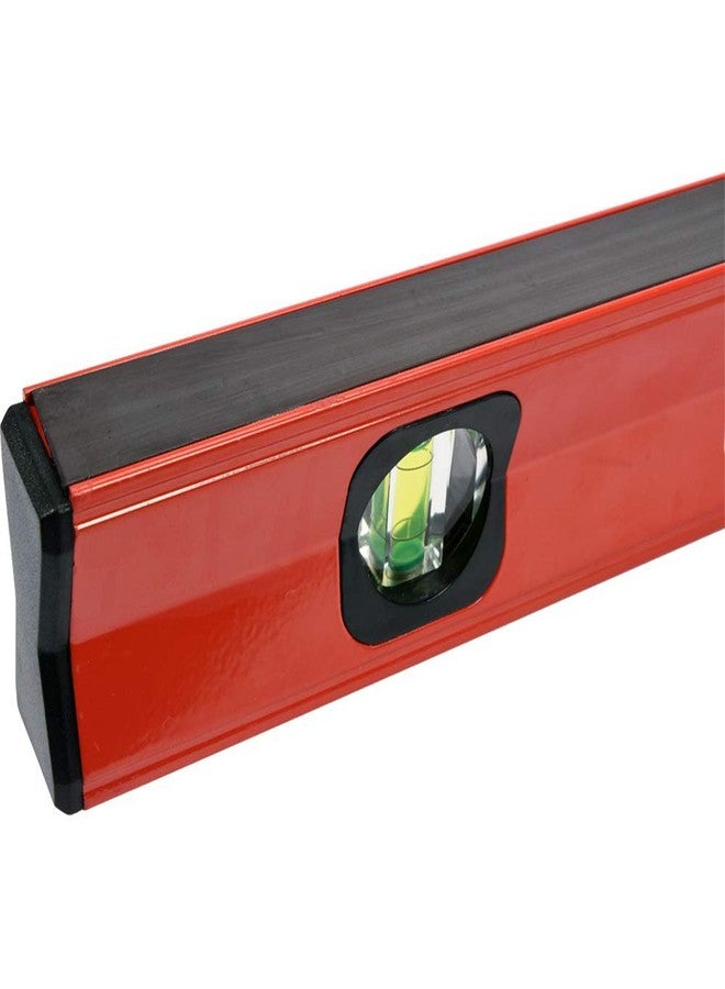 ياتو ميزان مغناطيسي ياتو YT-30061، 600 مم، مزود بفلاترين | دقة 0.057 بوصة = 1 مم/م | مادة ماصة للصدمات | سمك 1.5 مم | مستشعر مستوى مغناطيسي | أدوات مستوى مغناطيسي | أحمر | ميزان تسوية | أدوات كهربائية | أدوات صناعية - Image 4